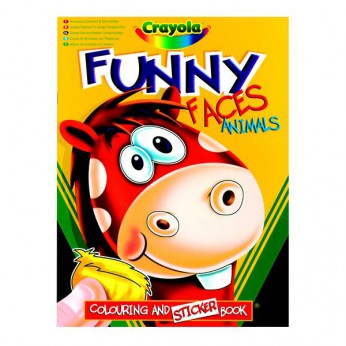 Crayola Funny Faces Sticker Book reviews