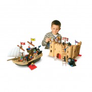 Pirate Ship and Castle Playset
