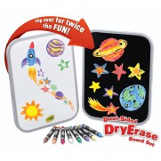 Dual-Sided Dry Erase Board Set