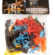 34 Piece Western Playset